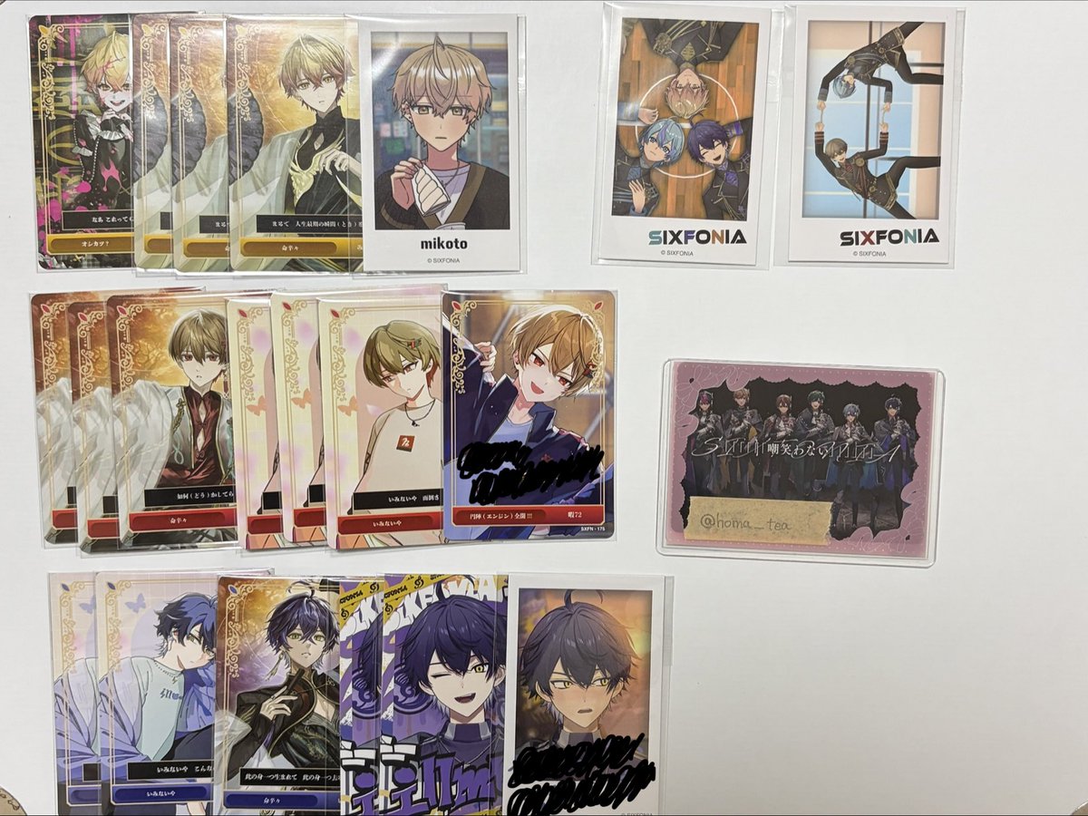 homa_tea's tweet photo. 【求】リプ画像、pay×2、現金(ぴあアリのみ)
【譲】下記画像4枚
ぴあアリ>>📮
まとめの方優先致します。
買取希望の方は希望額を提示頂けますと幸いです。

 #シクフォニグッズ交換
 #シクフォニグッズ買取 https://t.co/tDSW85E6vZ