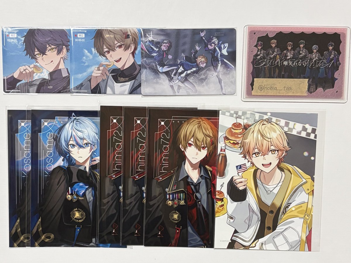 homa_tea's tweet photo. 【求】リプ画像、pay×2、現金(ぴあアリのみ)
【譲】下記画像4枚
ぴあアリ>>📮
まとめの方優先致します。
買取希望の方は希望額を提示頂けますと幸いです。

 #シクフォニグッズ交換
 #シクフォニグッズ買取 https://t.co/tDSW85E6vZ