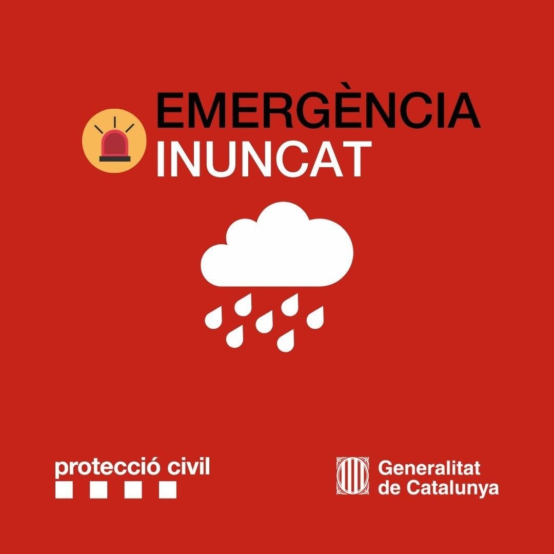 RodadeTer's tweet photo. ⛈️ | ⚠️ El Pla INUNCAT entra en fase d’EMERGÈNCIA.
🚨 De les 20 h d’avui fins a les 14 h de diumenge s’estableixen restriccions a #Osona
⚠️ Restringiu els desplaçaments no imprescindibles i extremeu la prudència.
ℹ️  https://t.co/r4FO4fgUUi https://t.co/wFvhLV1vA7