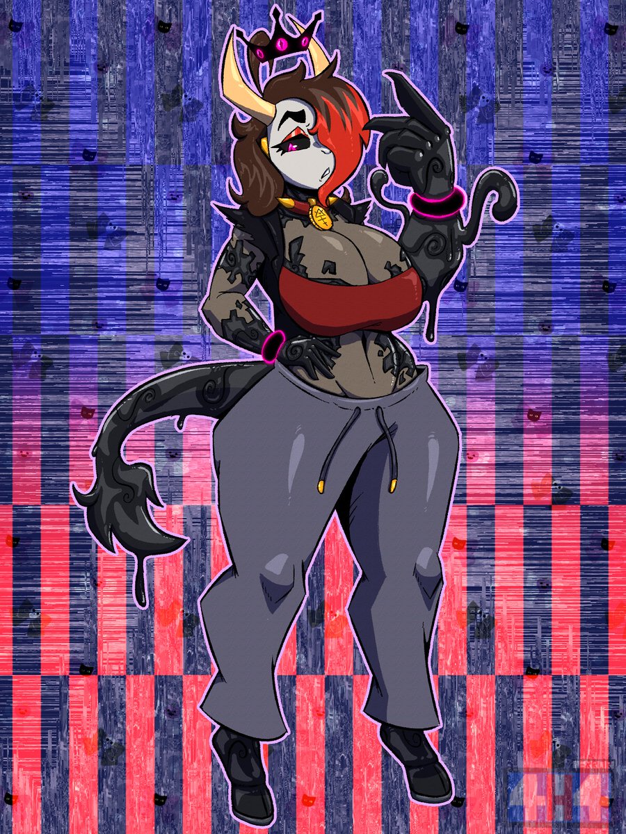Hagi404's tweet photo. [(@LgnpB57590) &amp; (@Baahserker_goat),por favor deem um nome para Ela] [Bonus]

[#oc #furry #digitalart] https://t.co/DKV22o0Lf1