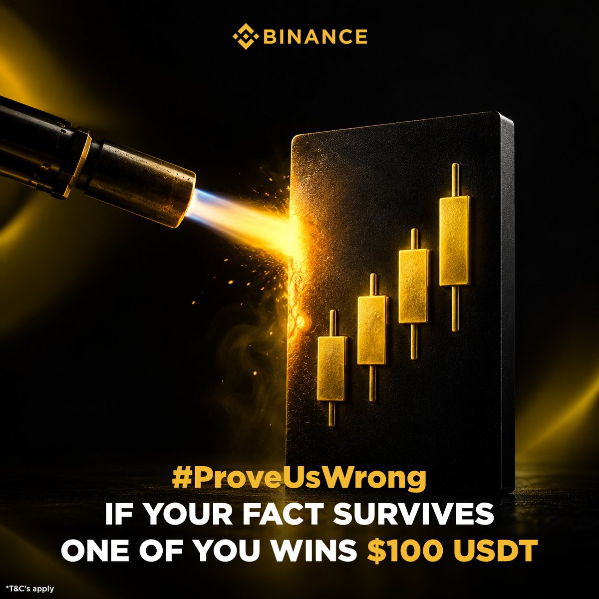 BinanceForIN's tweet photo. Think you know 𝙘𝙧𝙮𝙥𝙩𝙤 𝙩𝙧𝙖𝙙𝙞𝙣𝙜?
Can you 𝗣𝗥𝗢𝗩𝗘 𝗨𝗦 𝗪𝗥𝗢𝗡𝗚?

𝗚𝗶𝘃𝗲 𝘂𝘀 𝗼𝗻𝗲 𝗰𝗿𝘆𝗽𝘁𝗼 𝘁𝗿𝗮𝗱𝗶𝗻𝗴 𝗳𝗮𝗰𝘁 𝘆𝗼𝘂’𝗿𝗲 𝘀𝘂𝗿𝗲 𝘄𝗲 𝗰𝗮𝗻’𝘁 𝗽𝗿𝗼𝘃𝗲 𝘄𝗿𝗼𝗻𝗴. 𝗢𝗻𝗲 𝘄𝗶𝗻𝗻𝗶𝗻𝗴 𝗳𝗮𝗰𝘁. $𝟭𝟬𝟬 𝗨𝗦𝗗𝗧.

✍️ Rules:
- Follow @BinanceForIN, like and reshare this post
- Tag 2 friends & get them to follow us
- Drop your fact in the comments
- We get 24 hours to break it
- Facts, exceptions, technicalities and counterexamples are all fair game

If your fact survives, one of you will win $𝟭𝟬𝟬 𝗨𝗦𝗗𝗧!

𝗣𝗥𝗢𝗩𝗘 𝗨𝗦 𝗪𝗥𝗢𝗡𝗚!

*T&Cs apply.