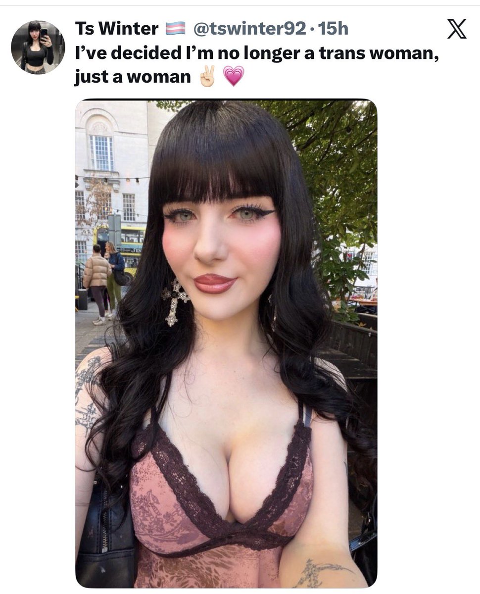 ToastyMosty6969's tweet photo. We’re not erasing or replacing “cis”women they say. https://t.co/vHh7eFPvfU