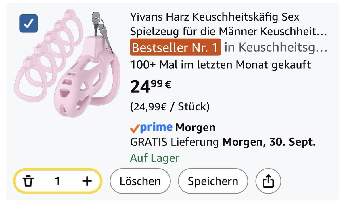 AnnaLenaLovesL1's tweet photo. Ja.. ich habe einen kleinen erbärmlichen #Geldsklaven. Ich bin seine #Göttin und er ist mein #Eigentum und #Sexspielzeug. 💦
Daher trägt Er nun auch diesen rosa #Peniskäfig und nur wenn ich es erlaube darf sein #Schwanz raus. 💁🏻‍♀️
Naa.. wer will ebenso von mir #benutzt werden? 🫵🏼 https://t.co/rHfTMh0DU7