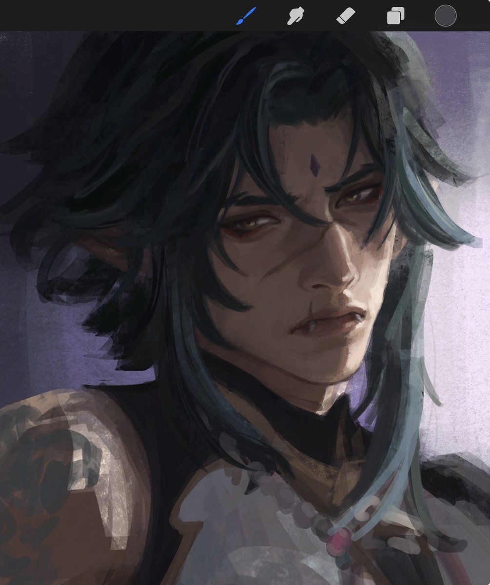 drawthefae's tweet photo. posting every single wip I got so my account stays alive. xiao this time!
#genshinimpact https://t.co/ouotf9UojU