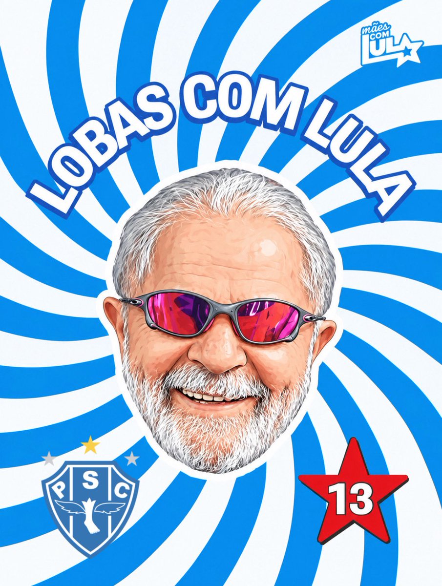 NuTucupi7's tweet photo. Paysandu uuuuuu 
Alcateia com o Lula 🐺💙❤️⭐️ https://t.co/o6siQGsKXF