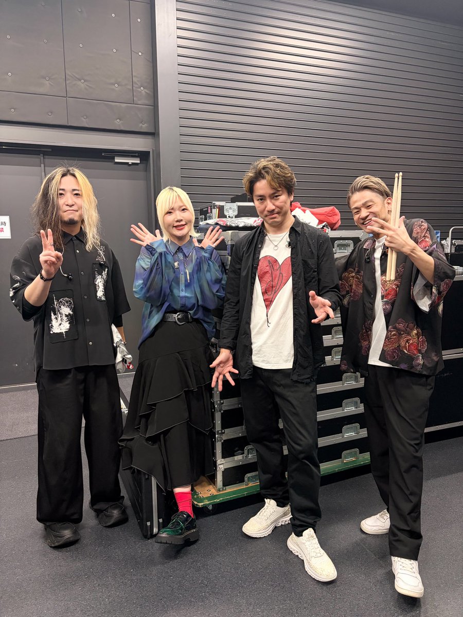 SeiichiroDrums's tweet photo. 「HIMEHINA WORLD Tour 2026 LIFETIME is BUBBLIN GRAND FINALE 2Days」@ SGC HALL ARIAKE Day1無事終了🥁

HIMEHINAさんのライブは初参加なのですが、全部全部最高でした😆

明日も頑張ります💪

YouTubeで無料配信もあるみたいなので是非🙇‍♂️

#ヒメヒナウタミタ祭
#ヒメヒナワールドツアーファイナル https://t.co/YA9VZElEm9