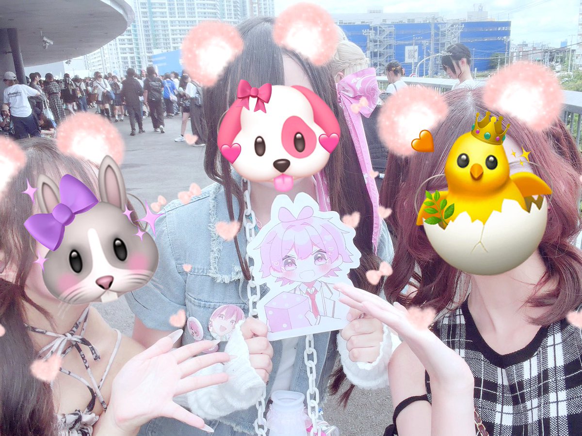Naiko_FamiRiry3's tweet photo. #引用で雑に紹介されたい
左から、かちょりりぃぴよ🤍🩷❤️ https://t.co/VA7NrghTGo