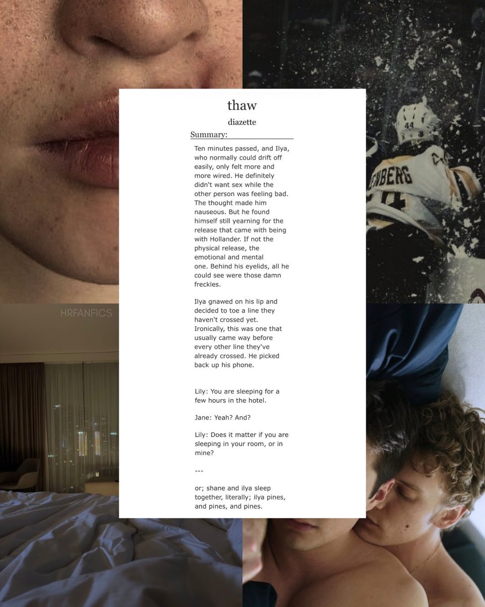 HRfanfics's tweet photo. “thaw” by diazette

🔗 https://t.co/2h1pA8DCcO https://t.co/XJyucS9ThX