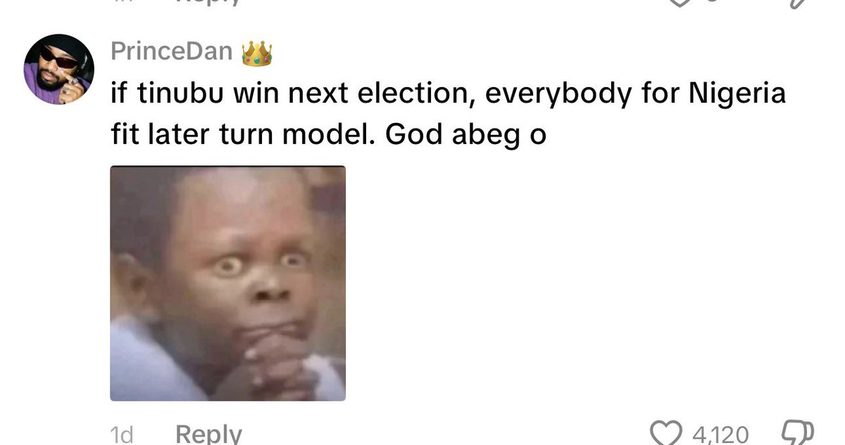 Miracle8me's tweet photo. I didn’t laugh until I opened the comment section Omo TikTok people are not real 😂😂😂 https://t.co/vcnAodaLyN