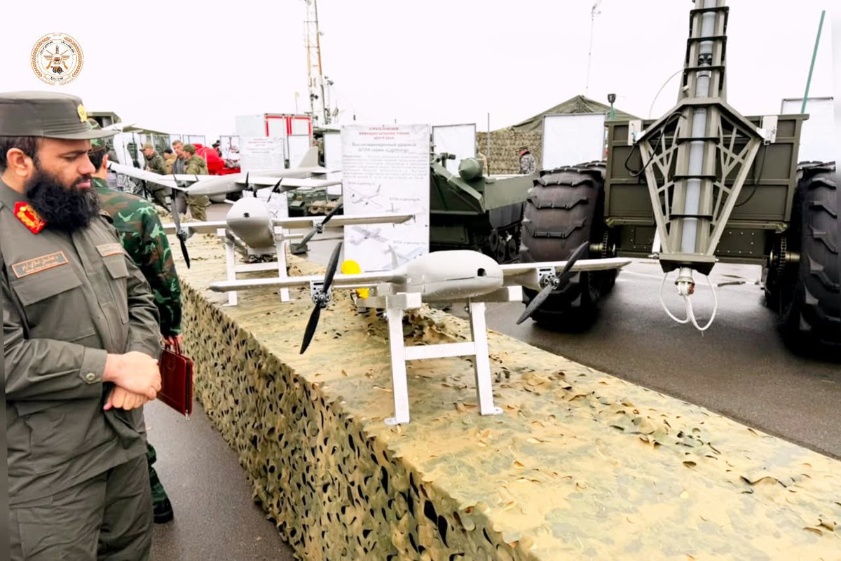 AghaHashmi0's tweet photo. BRINGING NEWS 🔴 🇷🇺 
Ministry of Defense Officials’ Participation, “Center-2026” Strategic Military Exercises, Russia

At the official invitation of the Russian Federation, a high-level delegation of the IEA Ministry of Defense, led by Mawlawi Nasibullah “Madani”, Commander of the Abdullah bin Masoud (RA) Joint Combat Training Command, participated in the “Center-2026” joint strategic military exercises hosted by the Russia.

Alongside observing the practical stages of the exercises, the delegation visited an exhibition showcasing modern military equipment, including heavy weapons, unmanned aerial vehicles, long-range missiles, robotic systems, and other advanced military technologies.

In the course of the visit, the Afghan delegation held discussions and exchanged views with military representatives from China, India, North Korea, Vietnam, Colombia, Uzbekistan, Tajikistan, and several other countries on bilateral relations, military experiences, training, professional education, and joint cooperation.

#Ministry_Of_Defense