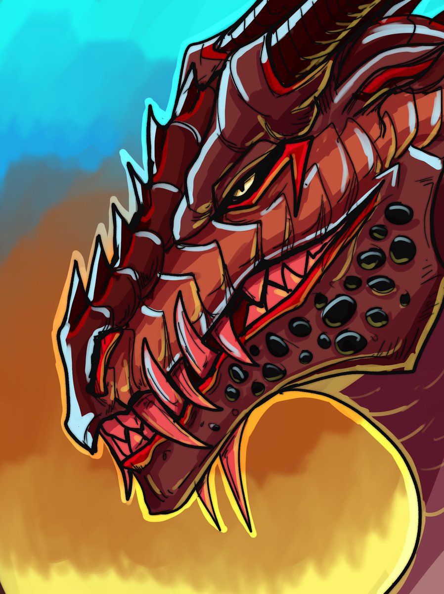 Bishyantir's tweet photo. Another adoptable fella. He's priced lower than I might price him normally to help me get the last little bit for Star Seller, and, along with the 10% sale going on in my VGen, he's only $9.90!  #dragon 

Link ⬇️ https://t.co/OLUbXjq4rW