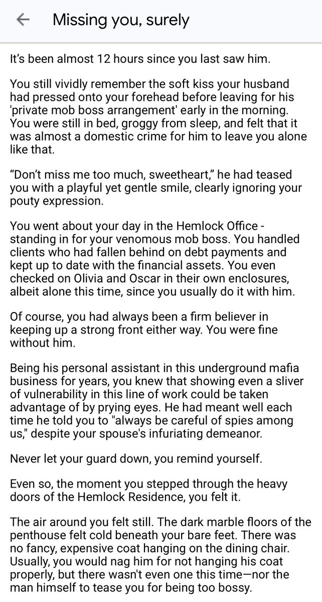 takotsukis's tweet photo. #VarySweetDreams

🕸️/reader fic!

🏷️ - fluff, kinda tsundere, married, whatever just kill me 

i dont usually write very often but i just wanted to get this out of my system so im sorry if this was a lil cringe or too wordy ;; enjoy still! if ur able to!! https://t.co/is15Sclnou