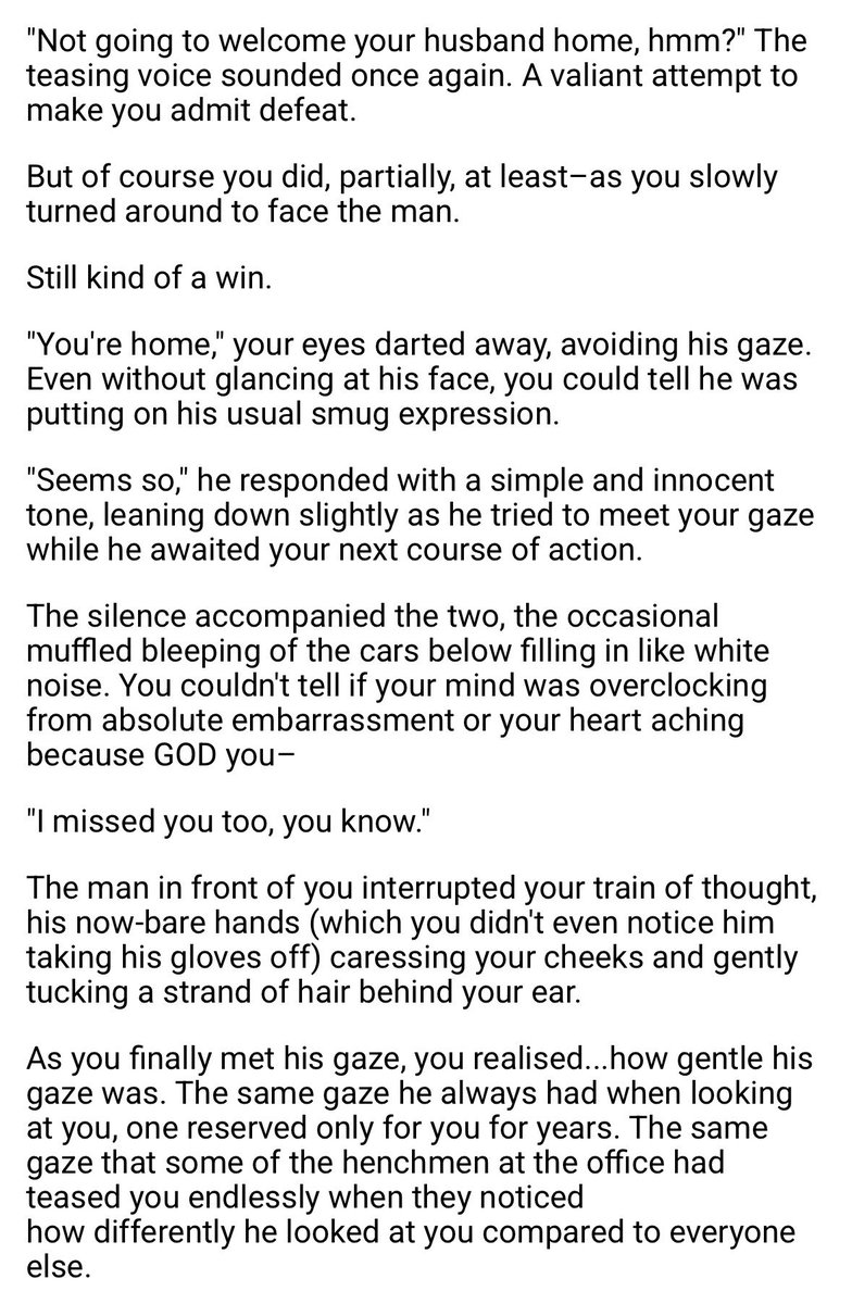 takotsukis's tweet photo. #VarySweetDreams

🕸️/reader fic!

🏷️ - fluff, kinda tsundere, married, whatever just kill me 

i dont usually write very often but i just wanted to get this out of my system so im sorry if this was a lil cringe or too wordy ;; enjoy still! if ur able to!! https://t.co/is15Sclnou
