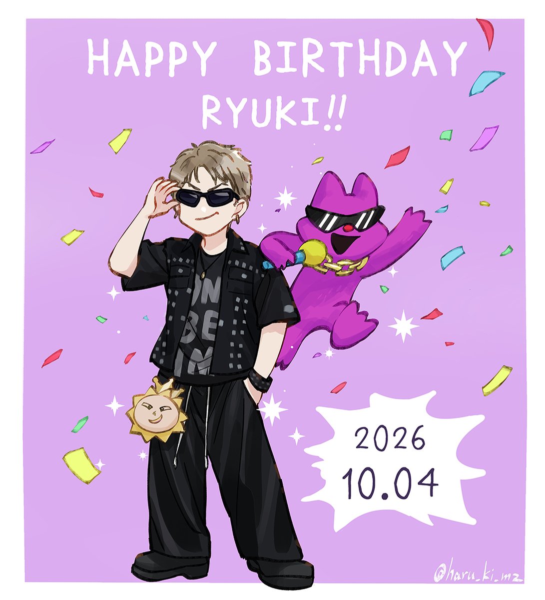 haru_ki_mz's tweet photo. リュウキお誕生日おめでとうーー！！👑✨

#HBD_RYUKI
#King_the_birthday22
#MAZZELファンアート https://t.co/Wmt0HrLg5u