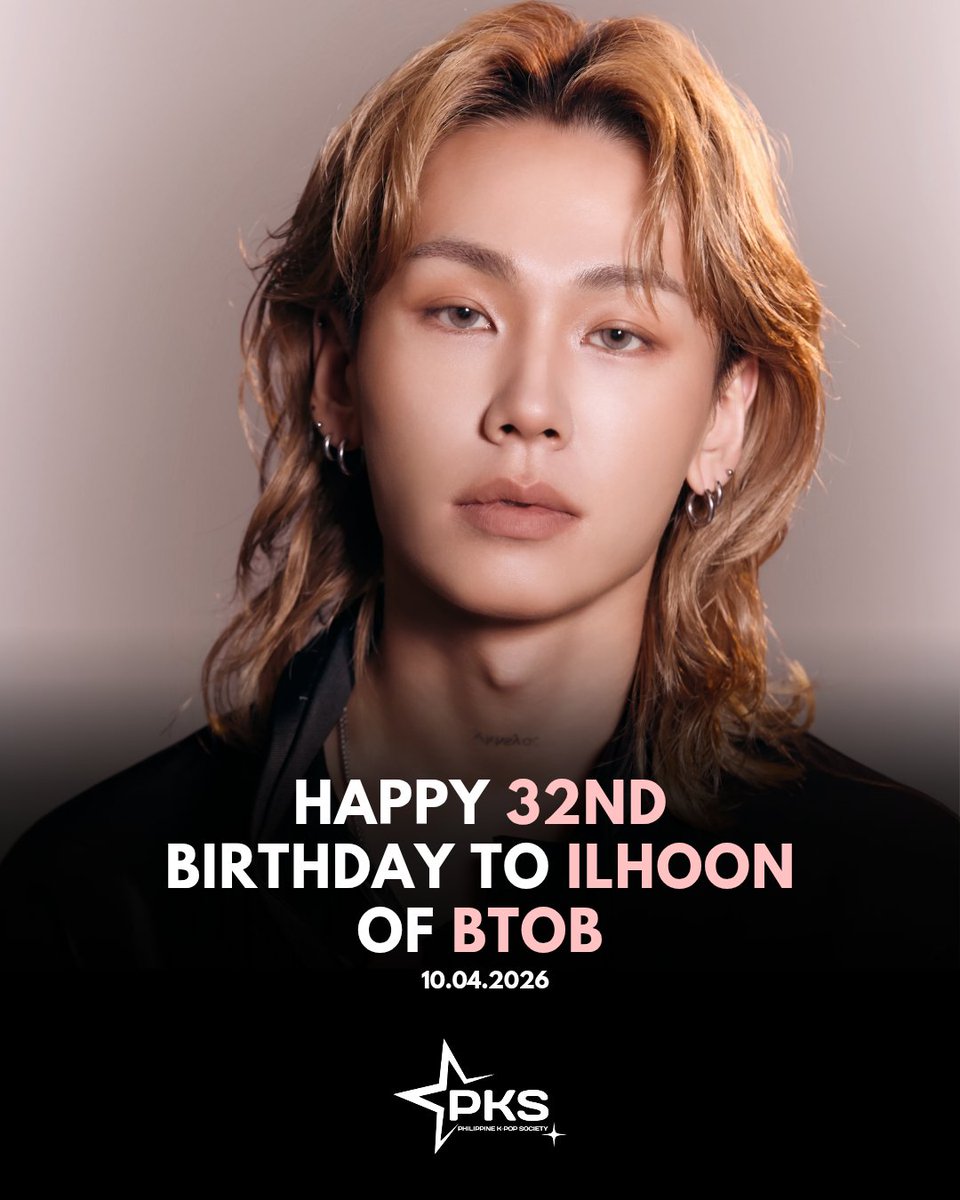 PKS_Official's tweet photo. Happy 32nd Birthday to #Ilhoon of #BTOB! 🥳🎉 https://t.co/UBw4Rpzk3Q
