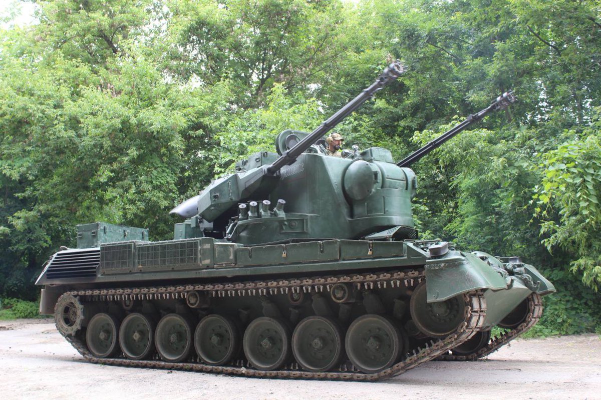 deaidua's tweet photo. In an AFU interview on current air defence which has been published yesterday, a Ukrainian soldier from the 1027th Anti-Aircraft Missile and Artillery Regiment stated that the German/US-delivered Gepard/Cheetah SPAAGs have not lost effectiveness against jet-powered Shahed UAVs.

Furthermore, in the past, they have repeatedly intercepted Russian Kh-59, Kh-69, Kh-101 and Kalibr cruise missiles which partly fly at similar or even greater speeds and have proven to be effective against jet-powered Shaheds.