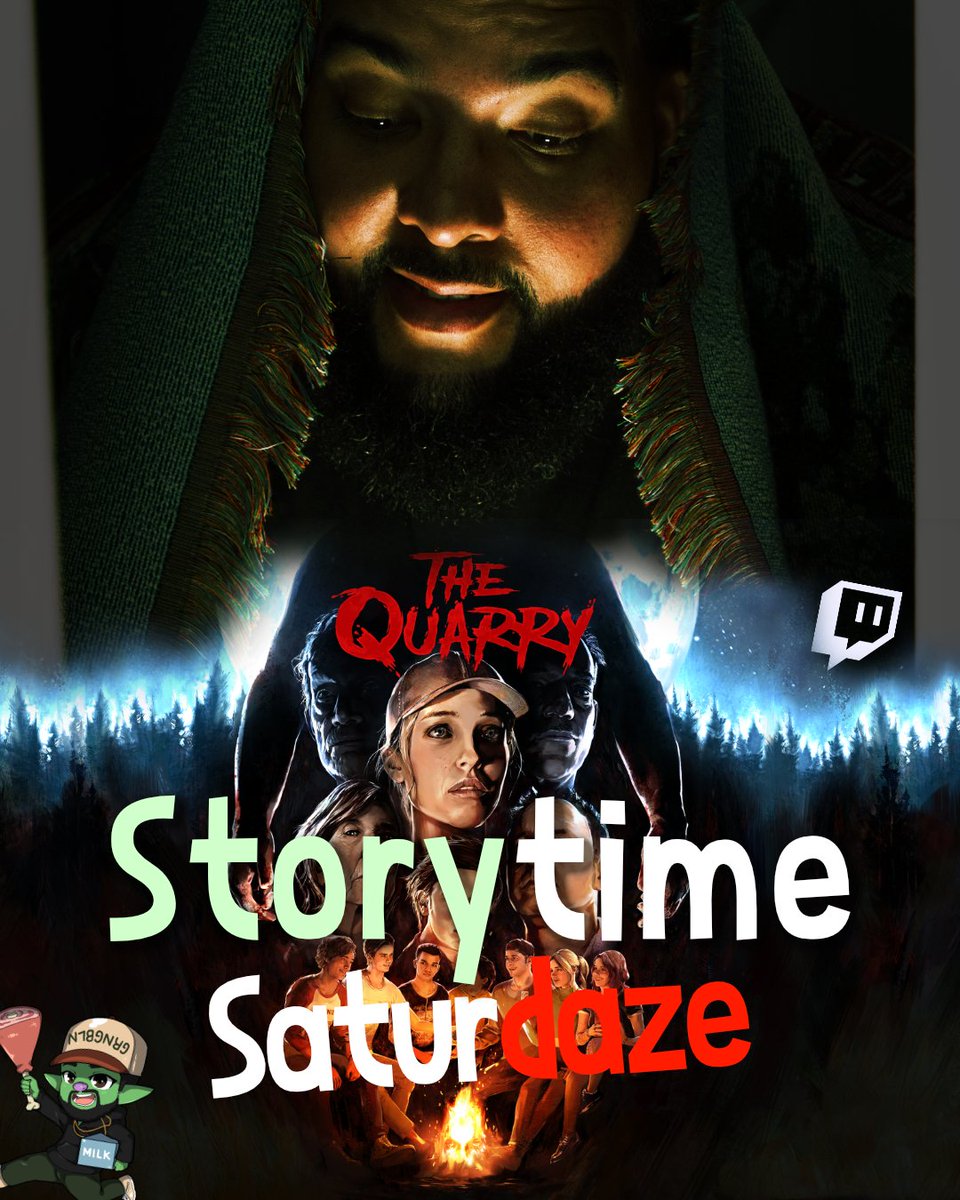 thatguybgreen's tweet photo. #HallowGween continues TODAY at 3pm EST with our #StorytimeSaturdaze game:
"The Quarry"

Come through and get SPOOKED!
Then join us later tonight for our weekly #GoblinCup on @Fortnite https://t.co/Raj145jWNR