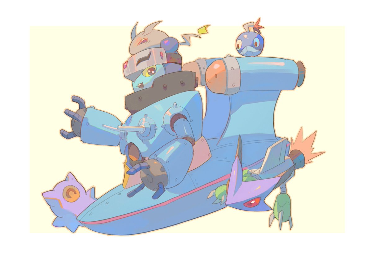 765Nanami's tweet photo. Happy Ghost Game 5th Anniversary!
I participated in @GG5thAni zine this year! 
My entry is Espimon!

#デジモン #Digimon #ゴーストゲーム #GhostGame https://t.co/TiuaALde9r