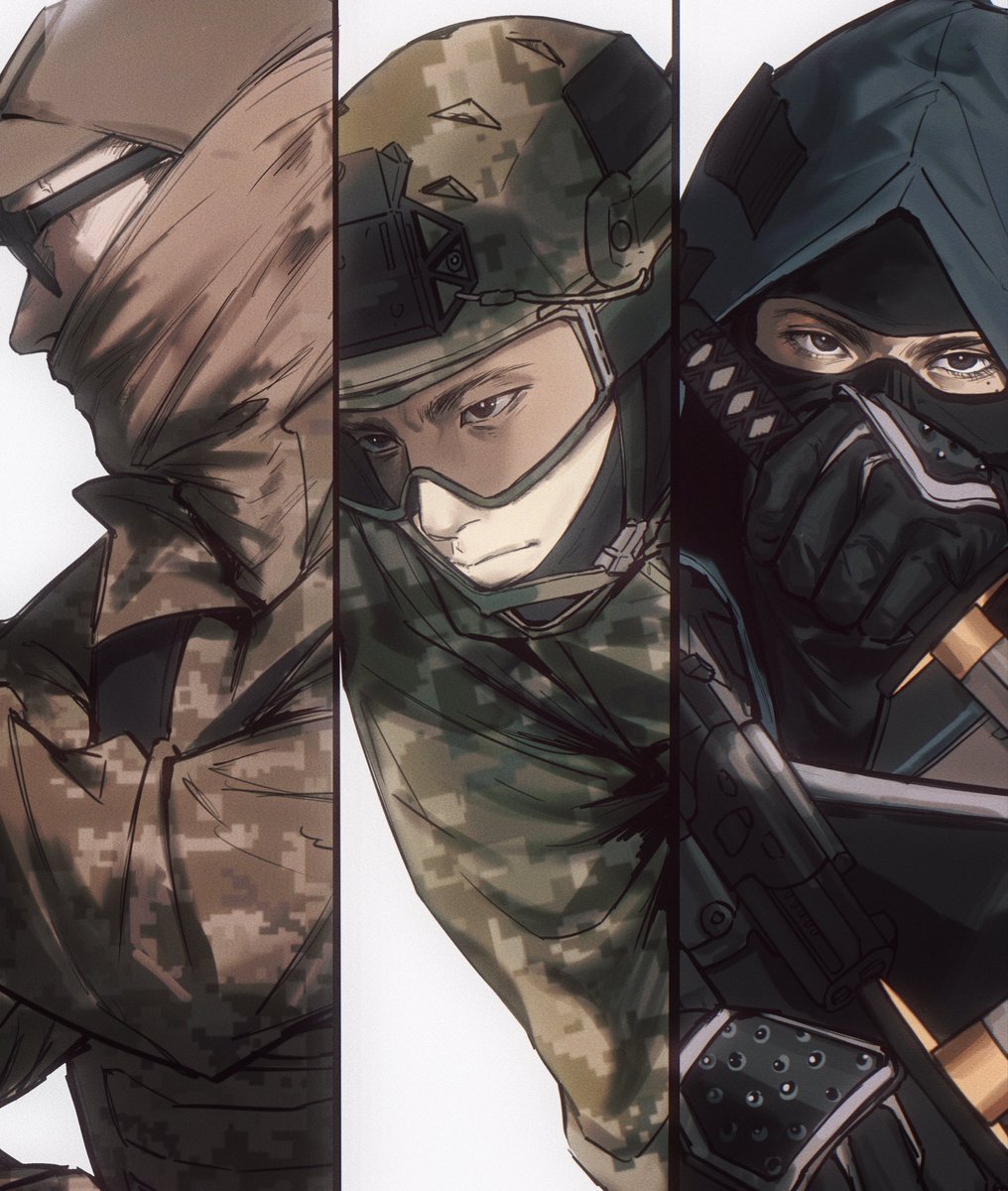 futanihana's tweet photo. 亚洲组的战士们✨
#CallofDuty #MW2 #zimo #horangi #oni https://t.co/y1mlaSxdbL