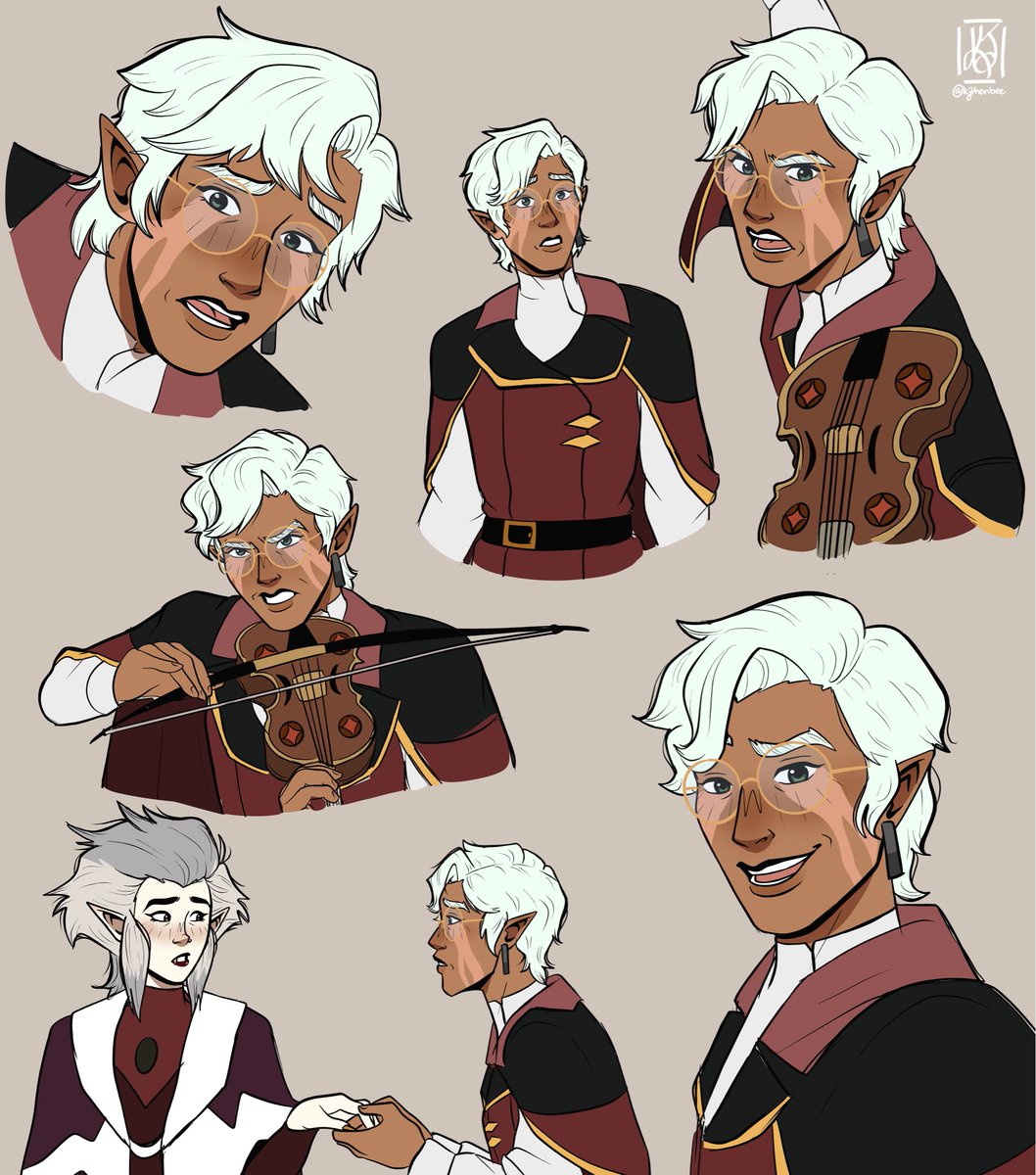kjthenbee's tweet photo. After reading TLLK I was reminded of my obsession with Raine Whispers ❤️ then I realized I had never drawn them, so I rectified that immediately 🎻

#toh #theowlhouse #rainewhispers #raeda https://t.co/AYnK19JGxv