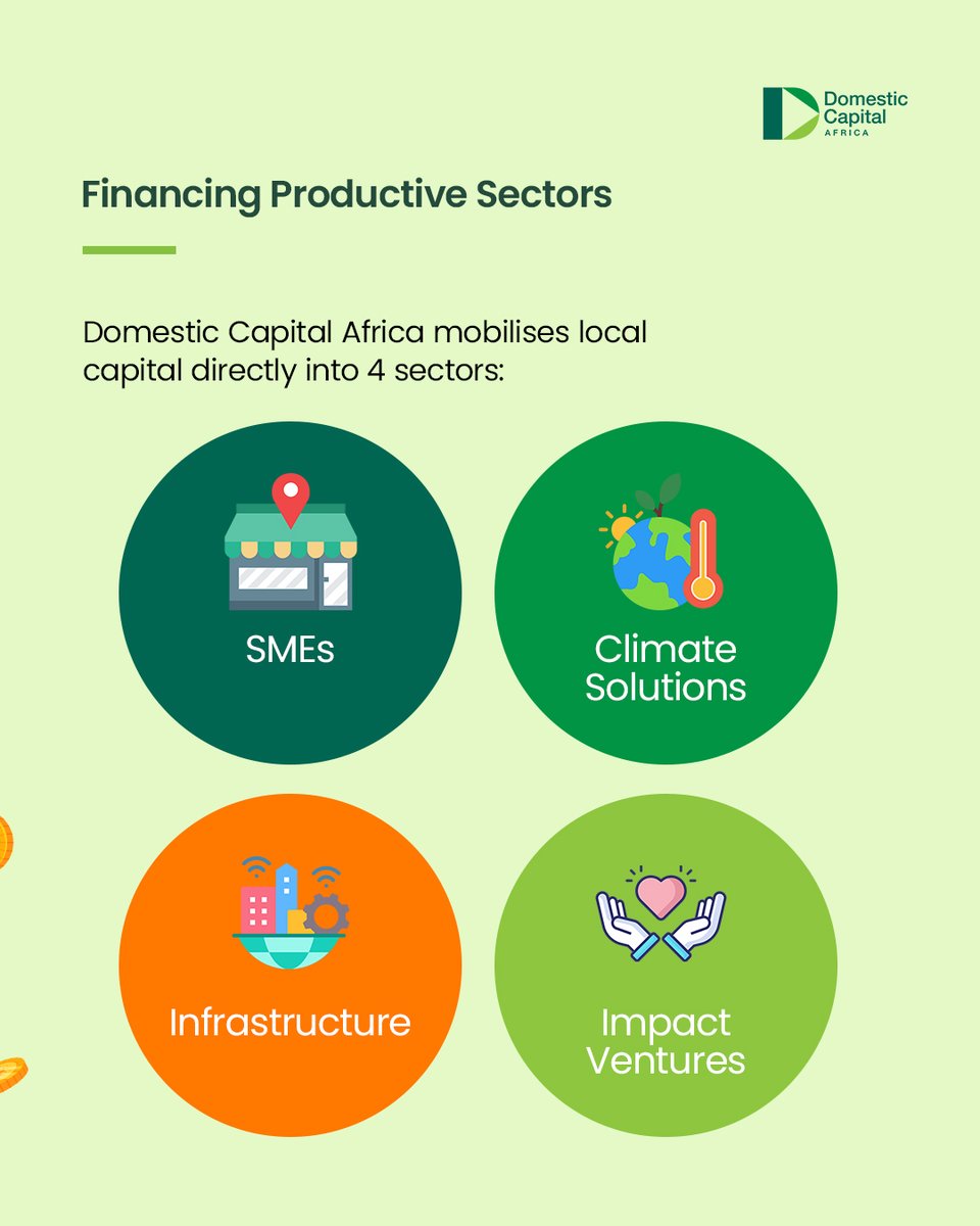 ImpactInvGh's tweet photo. Trillions in local assets are waiting to be channelled into Africa's growth sectors. 🌍✨

Swipe through to see how Domestic Capital Africa is bridging the gap. 👇

🗓 Oct 8, 2026 | 1:00 PM GMT
🔗 Register free: https://t.co/K5VdnRaBxb

#AfricanProsperity #DCA2026 https://t.co/2Yd9x9OBag