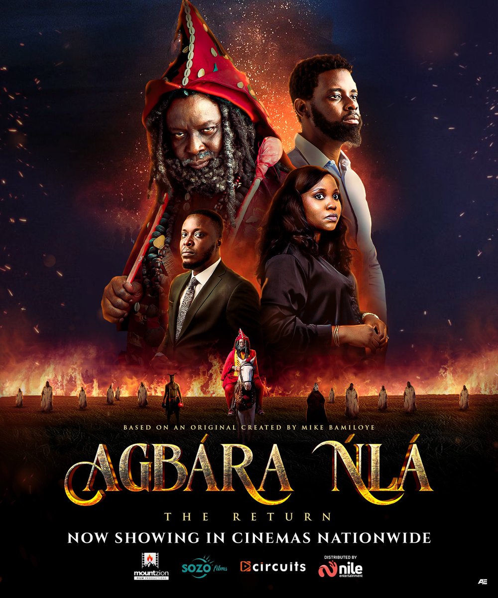 Ara_effect's tweet photo. Turning stories into visuals that make people feel something is what reminds me the reason why I love what I do as a creative designer. 🔥
AGBÁRA ŃLÁ - THE RETURN
Now showing in cinemas nationwide.
Designed by Ara Effect
#araeffect #agbaranla #mountzionfilms #movieposter https://t.co/fOSmkJAeAb
