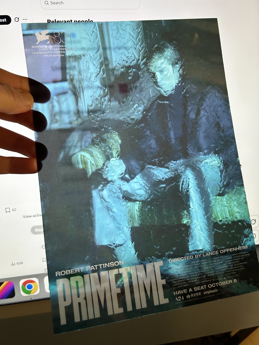 leadaal's tweet photo. Primetime translucent poster secured https://t.co/Qgk2y93Guh
