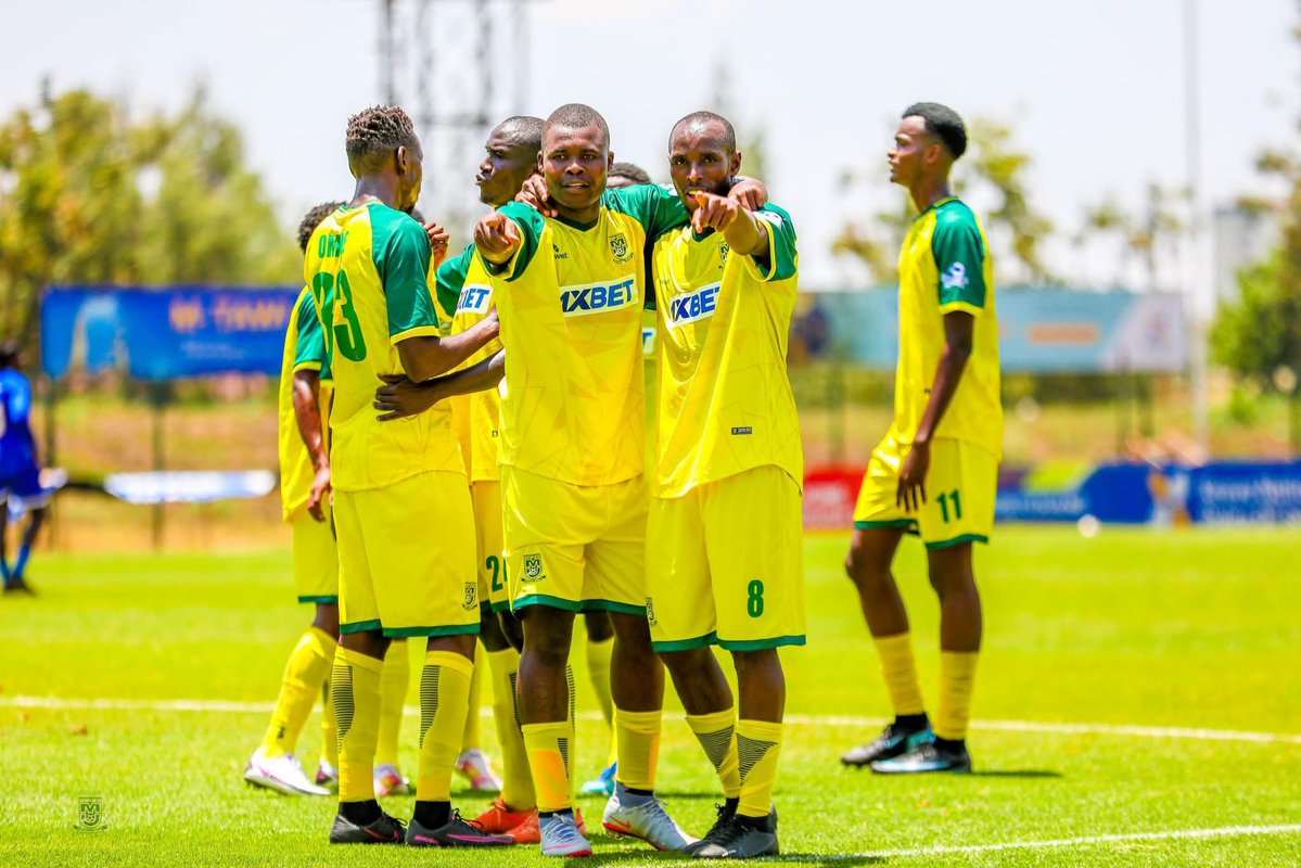 TeyaKevin's tweet photo. Mathare United beat Gor Mahia 2-1 in a friendly match played at the Kasarani Stadium Annexe on Saturday.

Elli Asieche and Junior Nyawir scored either side of half-time to hand the Slum Boys victory, while Hansel Ochieng scored Gor Mahia’s consolation from the penalty spot. https://t.co/L6YNZFwdyc