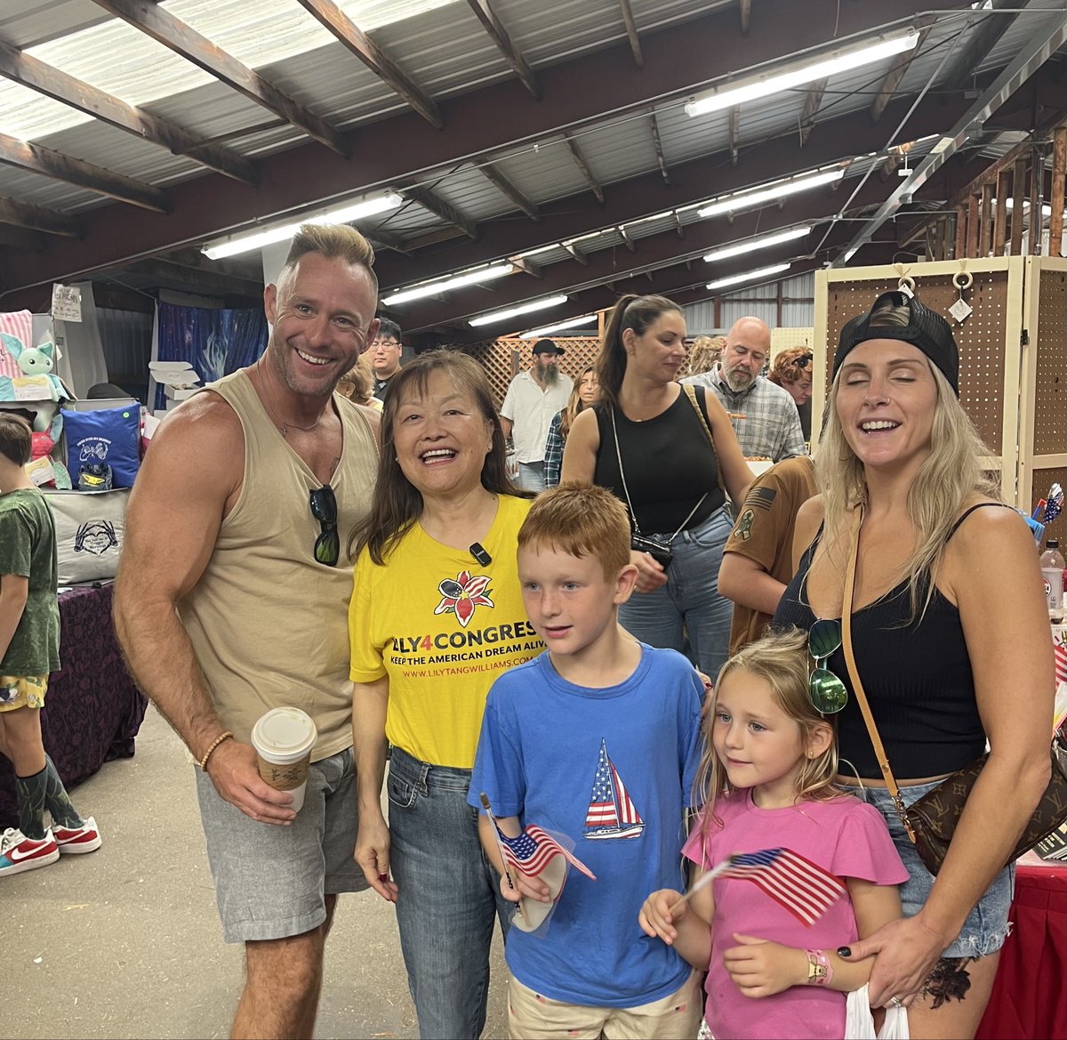 Lily4Liberty's tweet photo. I had a wonderful time yesterday at Deerfield Fair, NH. Thank you for stopping by at the GOP booth (inside Building 3) &amp; greeting me outside. 

I am going to Claremont’s 29th annual festival &amp; Chili Cook-Off today. So many fun things to do in this beautiful fall season. See you! https://t.co/CbmryW7RXX