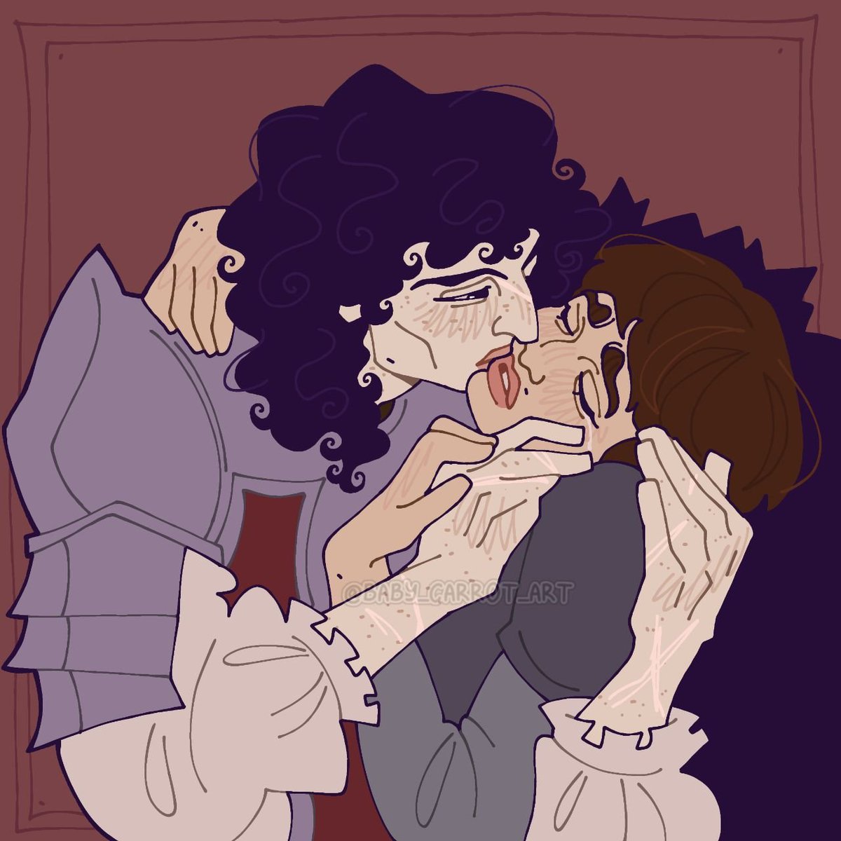 baby_carrot_art's tweet photo. Hopping on #bylertober except I'm probably gonna treat it more like a check list and possibly skip a few prompts maybe
#byler #vampwise #surfsahoy #bravebyers https://t.co/ThslGRZtPe