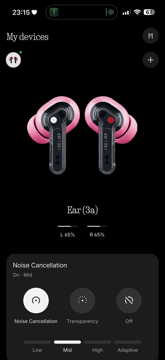 tatacooky's tweet photo. i don’t even love pink but i just had to 😆💕

#TAEHYUNGXNOTHING
#NothingEar3A https://t.co/V6x0MBcBcn