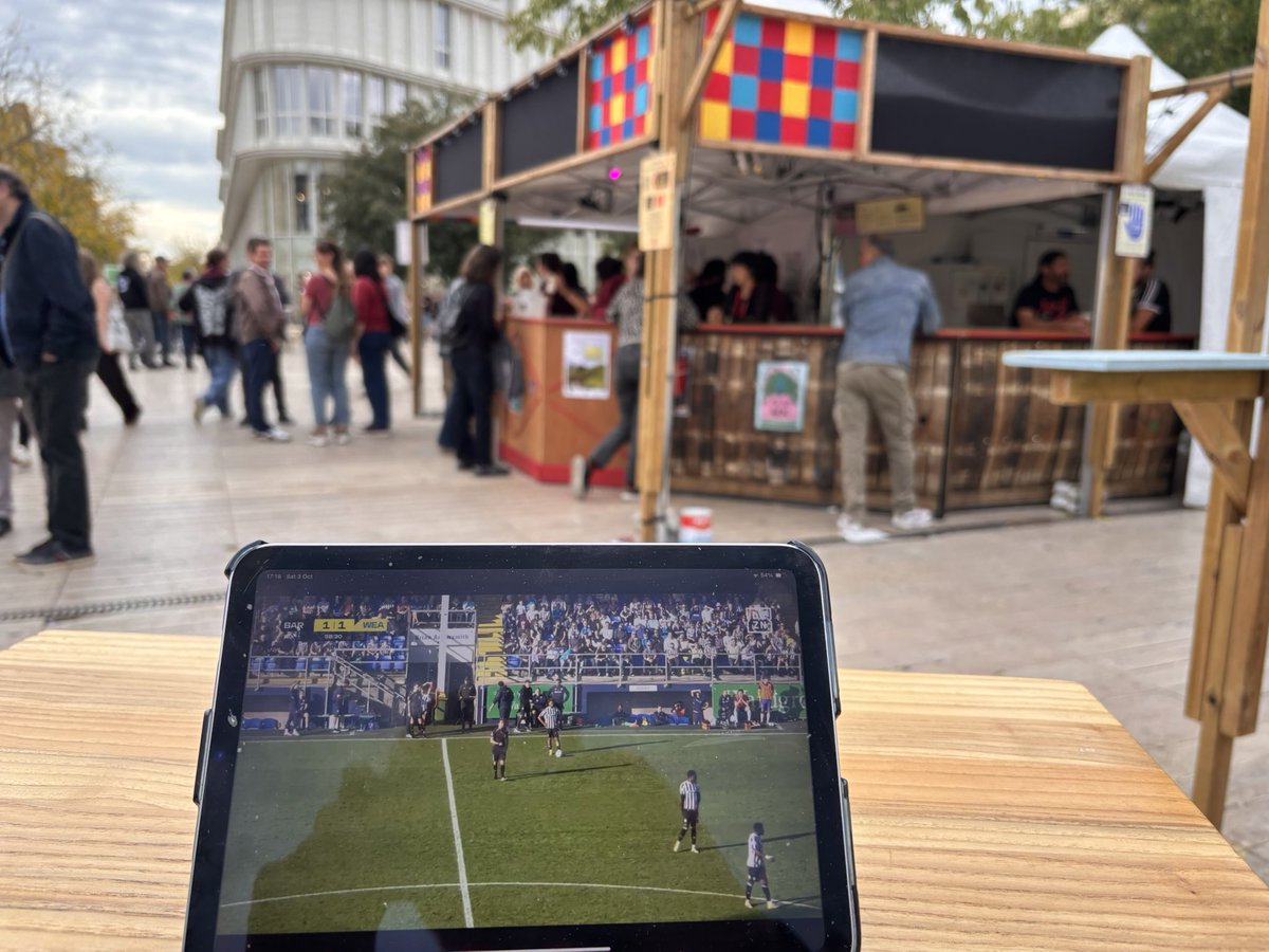 PaulRumens3w's tweet photo. Watching in between gigs here in Poitiers and ill discipline again looking to cost the Stones with another stupid sending off …… https://t.co/uoviuz72vm