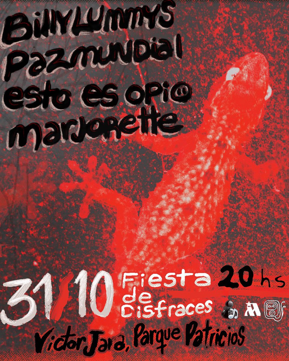 fefetresmil's tweet photo. me gusta que los flyers de este mes tienen una tonalidad rojiza #oktubre https://t.co/em8O4bKfsZ