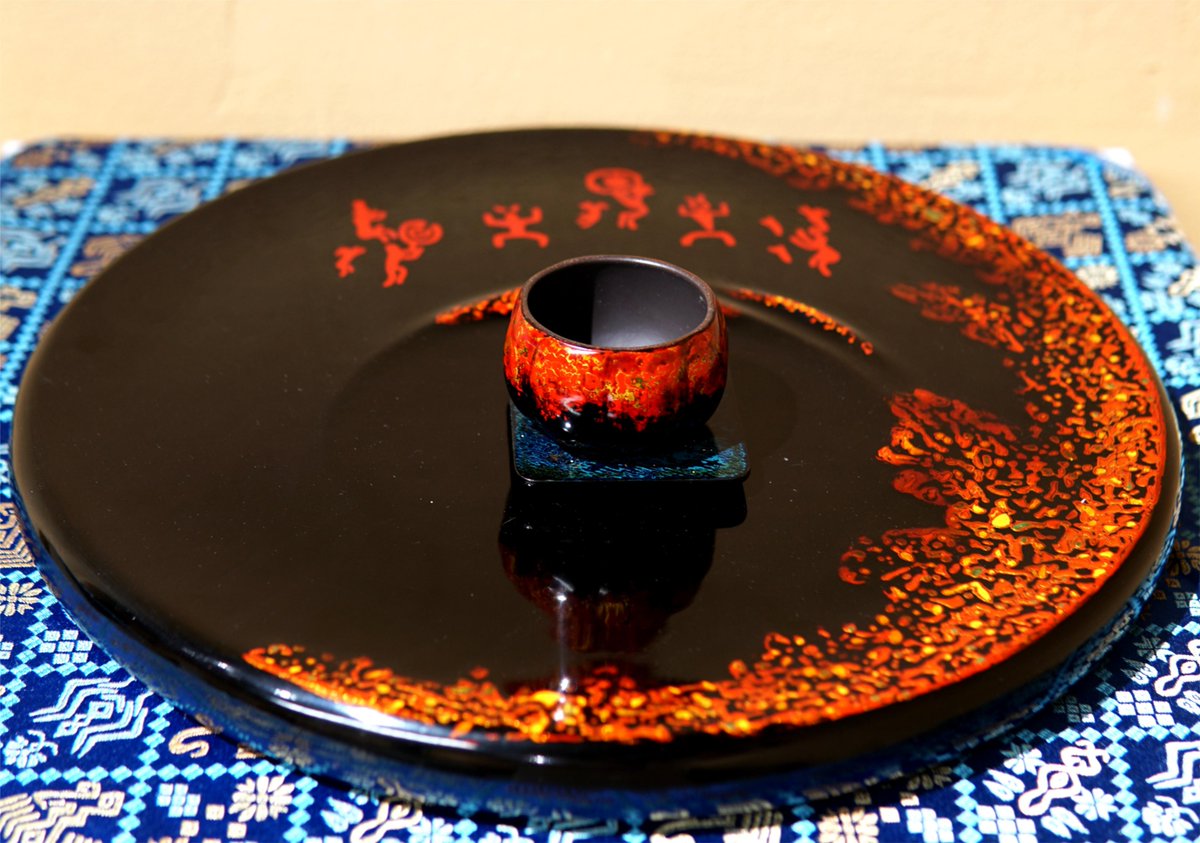 Zimba54498871's tweet photo. “So proud to share our local intangible cultural heritage project! The unique lacquer, dried glutinous rice, and fine craft techniques make it irreplaceable. #CulturalHeritage”， https://t.co/UsXx9VObTa