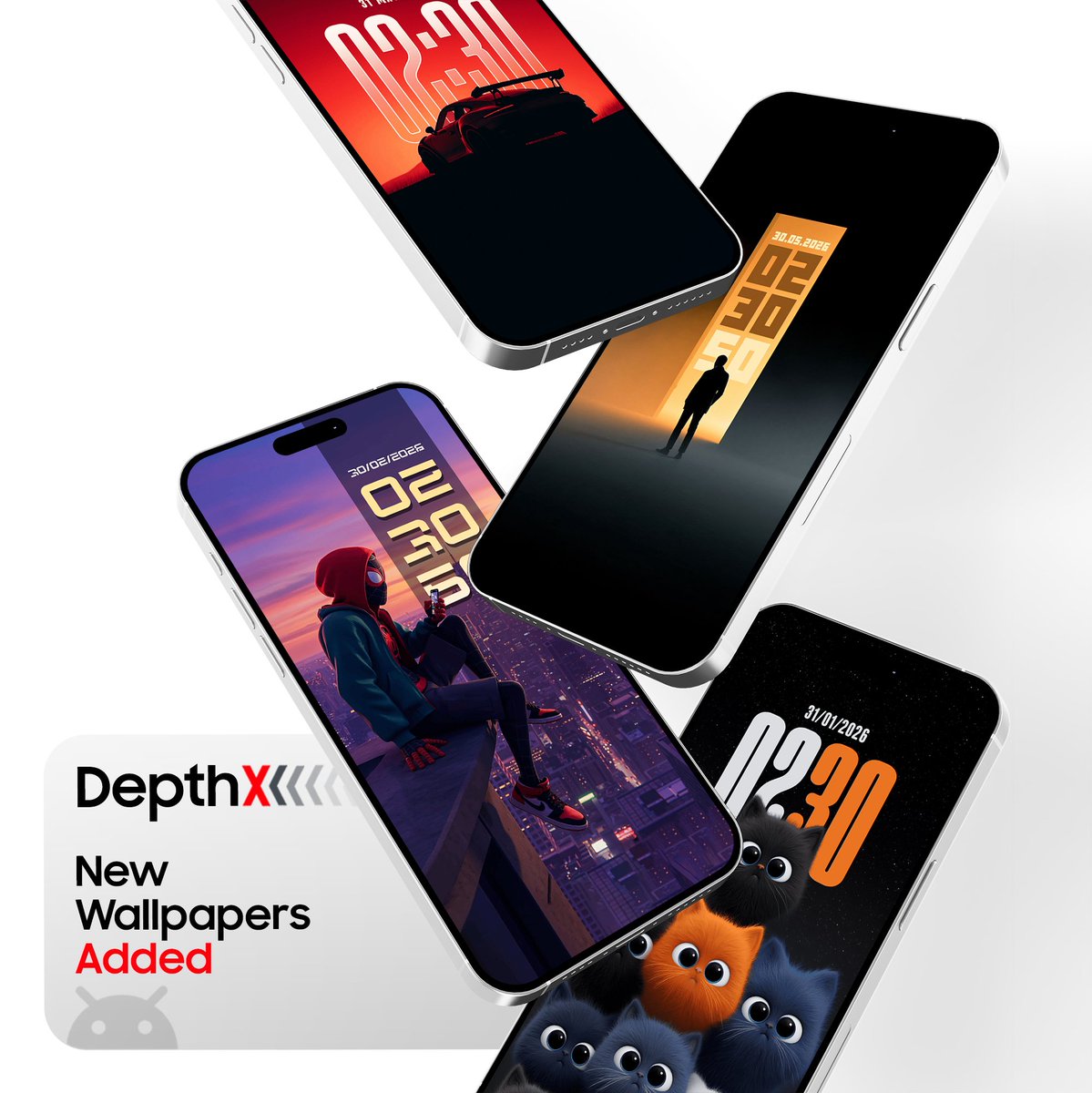 AppsLab_Co's tweet photo. New Wallpapers Added to DepthX✨ https://t.co/VM5SPCt3ha

❤️ Like if you love customizing your home screen. https://t.co/etrMHZKyuq