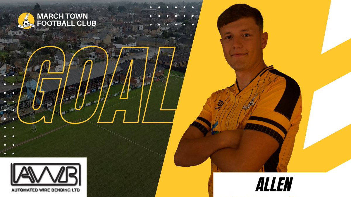 UpTheHares's tweet photo. GOAL: MARCH TOWN UNITED 2-1 Haverhill Rovers - Toby Allen (63') https://t.co/qkSYy4tnXc