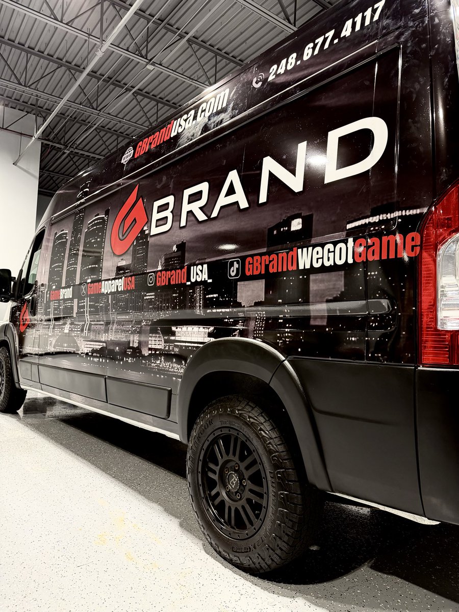 GameApparelUsa's tweet photo. CUSTOM WRAP 🔥

Nothing beats seeing your brand come to life at full scale. Made to stand out. Built to last. Powered by G. 

https://t.co/ov06kBre23 
#PoweredByG #LookGoodPlayGood #CustomWrap #WeGotGame https://t.co/BxQCD7EUmN