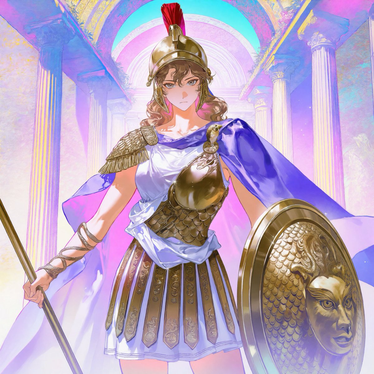 wiselythinker's tweet photo. Athena &amp; Aegis
https://t.co/M1stt3RV6h
#PixAI #PixAITsubakiV3 @PixAI_Official #AIイラスト #AIart️ https://t.co/jx8ghW7qVe