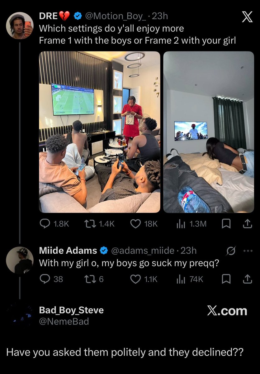 Dynamic_Adam's tweet photo. I can never leave this app 😂😭😭 https://t.co/wrj6O1Sa3L
