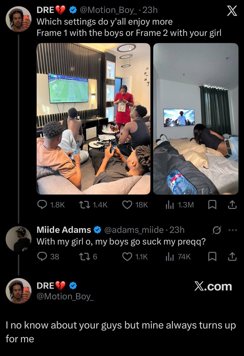 Dynamic_Adam's tweet photo. I can never leave this app 😂😭😭 https://t.co/wrj6O1Sa3L