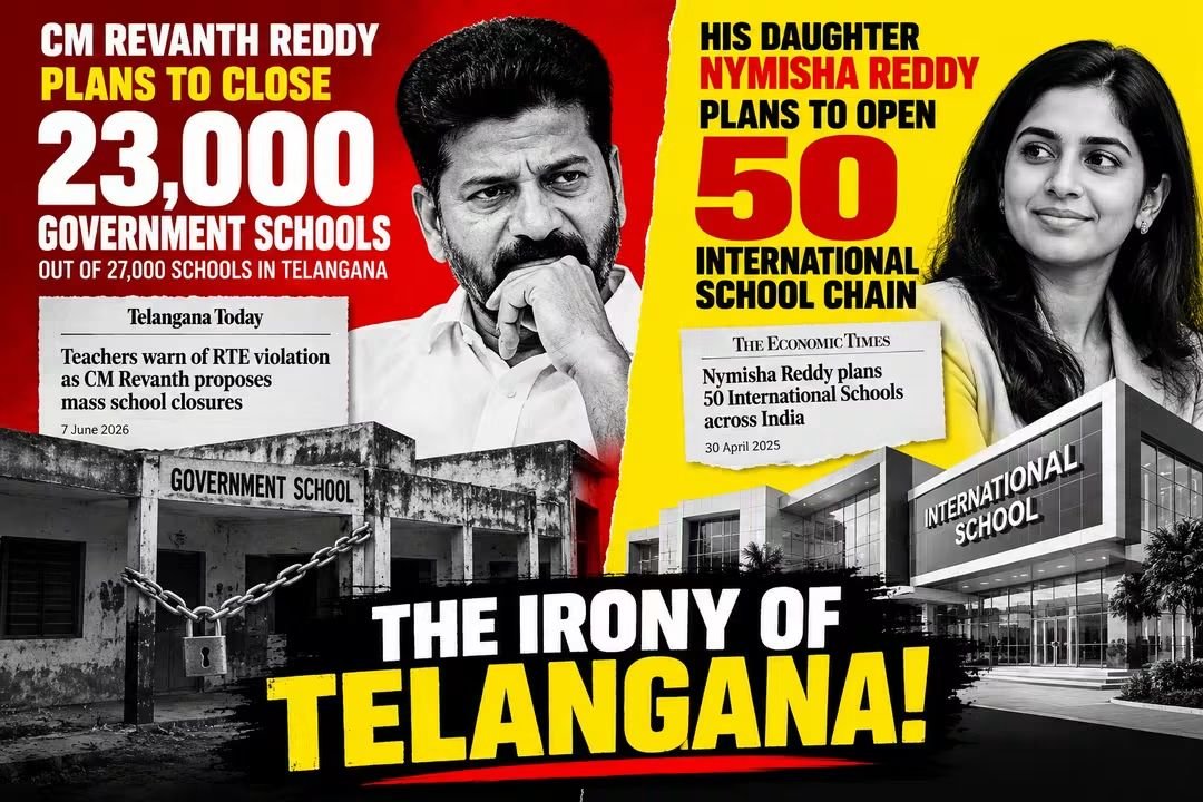 sharanbassappa's tweet photo. రెండున్నరేళ్లలో అనుముల కుటుంబం
తెలంగాణ మీద పడి దోచుకున్న సొమ్ము అక్షరాలా
@ రూ. 5️⃣0️⃣0️⃣0️⃣0️⃣ కోట్లు 😡
#SCAMgress #CongressLootingTelangana https://t.co/UulPLK7NH7