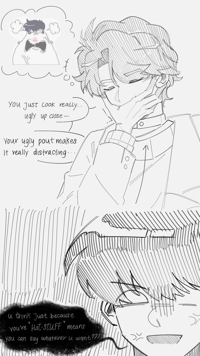 syannspace's tweet photo. his ass is NOTT listening !!

i js wanted to make up a random scenario loll- i like their bickering

#goforitnakamura #nakamura #matsumura #matsunaka #ガンバレ中村くん https://t.co/p4UIi4lc6L