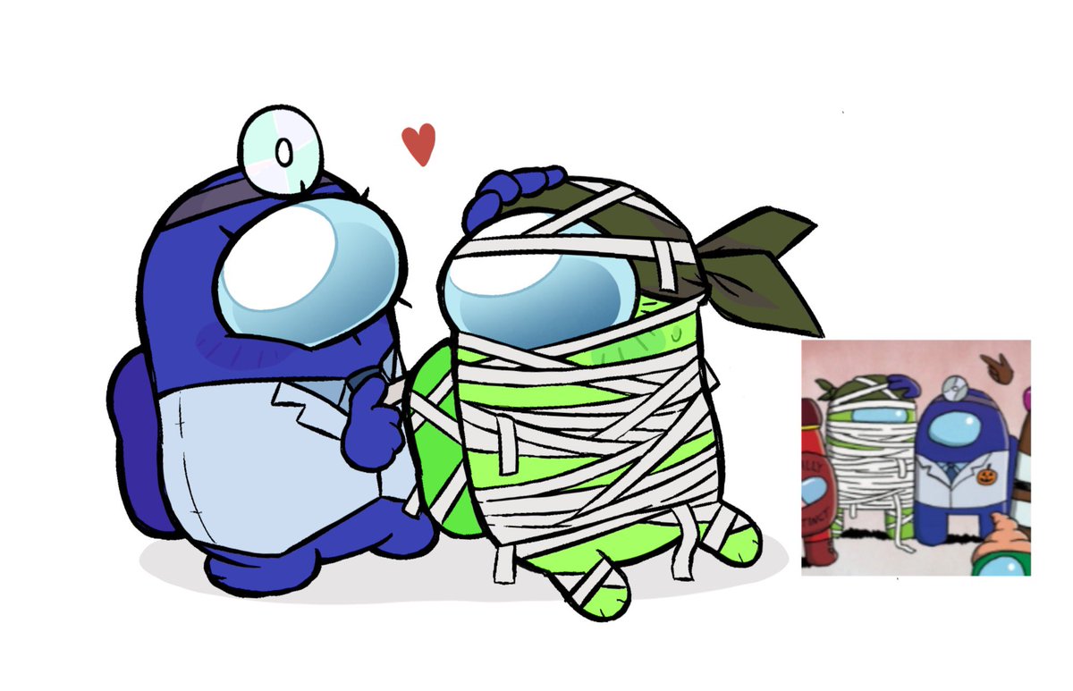 paracetadoll_'s tweet photo. Cuties!!!!!
#blime #amongus #amongusshow #fanart https://t.co/RfBNoFiPxA