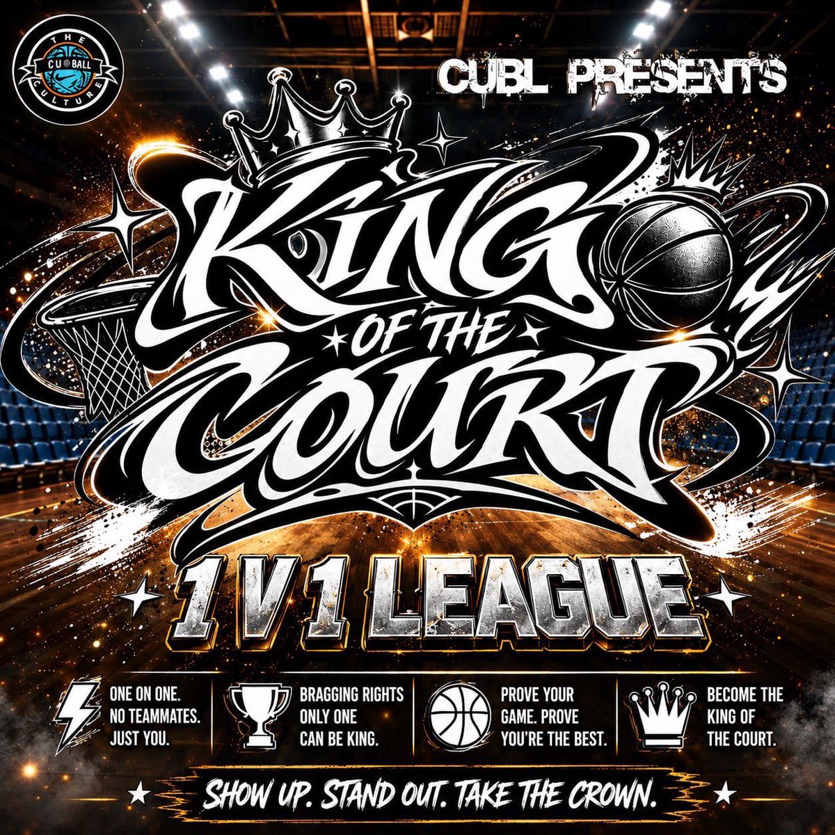 CUHOOPSHDQ's tweet photo. CUBL presents to you the new 1v1 League.🔥

30 players.
1 court.
1 champion. 🏆

No teammates. No excuses. Just you, your opponent, and the ball.

Who’s taking the crown?

Coming this semester. 🔥

#CUBasketball #1v1League https://t.co/0iQ8aDXiaK