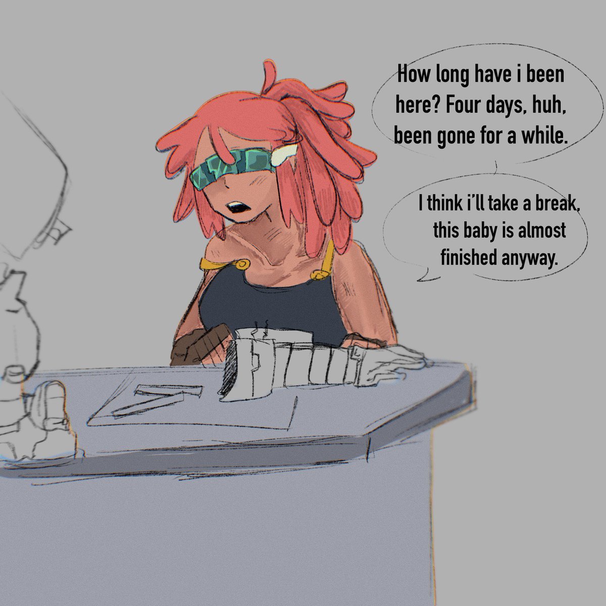 PixIl_4k's tweet photo. I am my work, i don’t know who i am if i stop https://t.co/c7uNCj2pwu