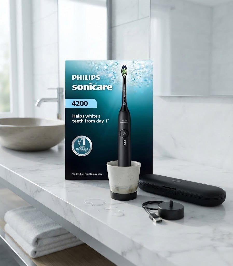 realballadolla's tweet photo. Early Prime Big Deal! 47% off for a Philips Sonicare 4200 Electric Toothbrush! 🦷 #ad https://t.co/QjPnYHZwDu #dentalcare #toothbrush #electrictoothbrush #deals #dealsandsteals #sonicare https://t.co/BXMwFLuSh7