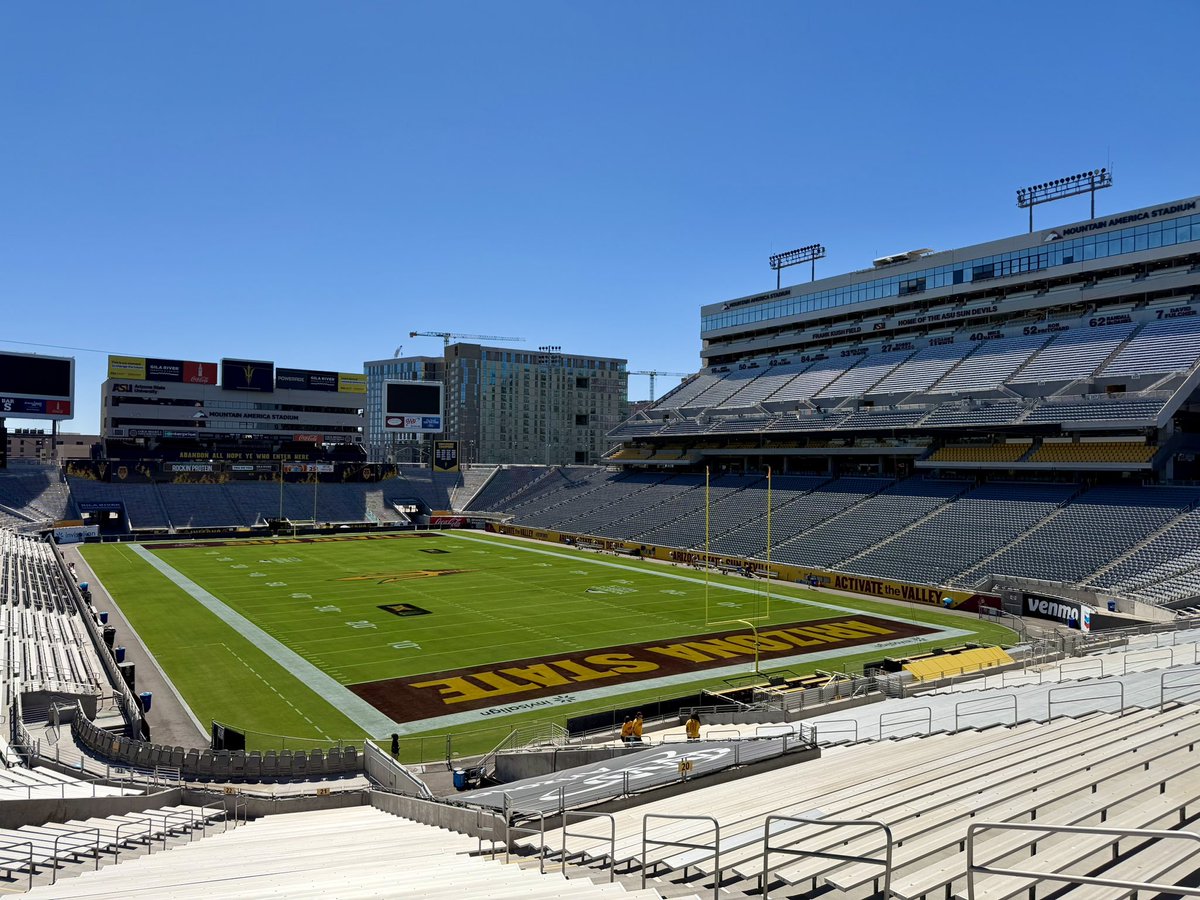 ASUGroundsCrew's tweet photo. Thank you to our partners at @SimpsonNorton1 for helping us get game day ready! https://t.co/PYFsKFkFyf