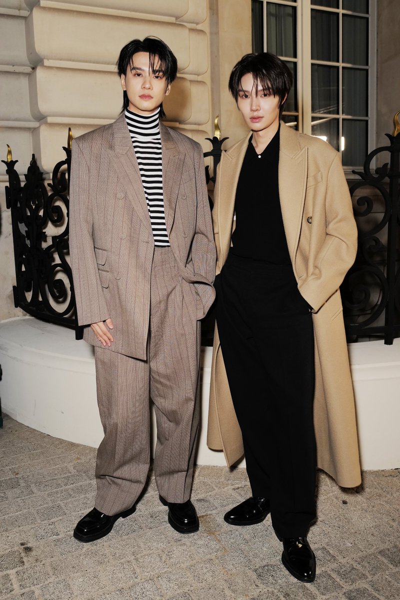 lessencestudios's tweet photo. Keng Harit and Namping Napatsakorn captured upon arrival at The BoF 500 Gala.

#BoF500 #KengHarit #Nampingster https://t.co/ajc1QLMQ3i