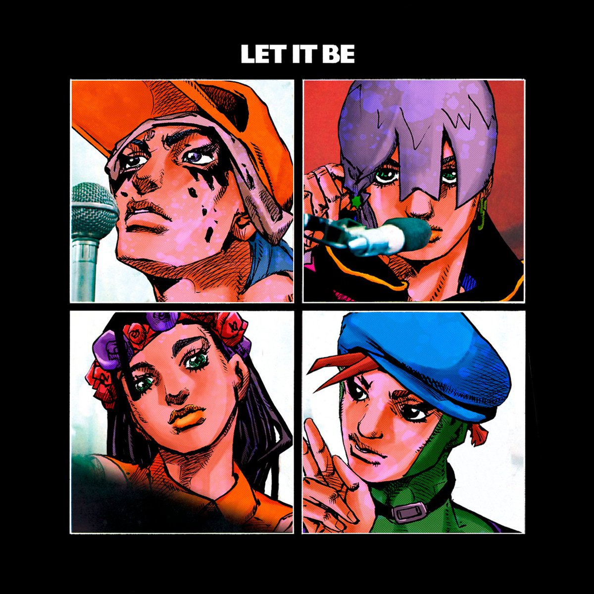 AlbunsBrAnimes's tweet photo. Álbum: The Beatles - Let It Be (1970)
Mangá: JoJo's Bizarre Adventure The JOJOLands
Personagens: Paco, Jodio Joestar, Dragona e Usagi https://t.co/9o9dbdpt4M