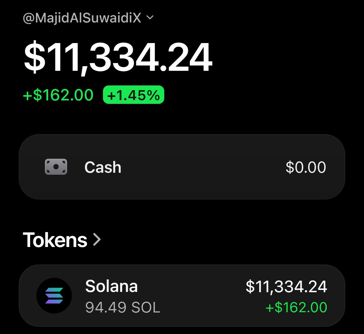 MajidAlSuwaidiX's tweet photo. Solana wallets 🐂 https://t.co/ELZTslp65n